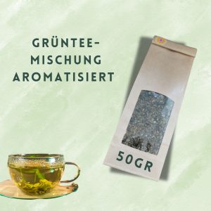 Grüntemischung aromatisiert, 50gr