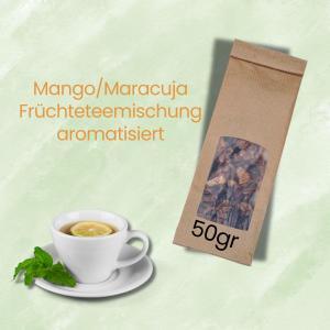 Mango-Maracuja, Früchteteemischung, aromatisiert, 50gr