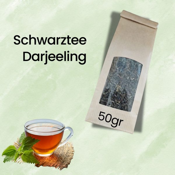 Schwarztee Darjeeling, 50gr, offener Tee